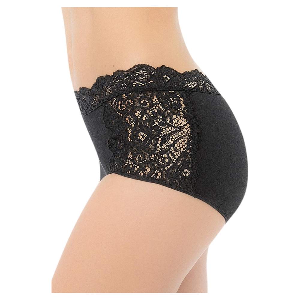 Panty con encaje Ilusión 1192 Negro