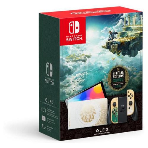 Consola Nintendo Switch OLED Edición The Legend of Zelda: Tears of the Kingdom