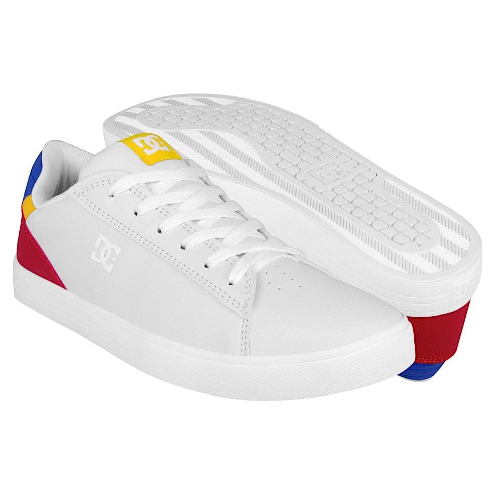 Tenis DC Shoes Skateboarding Notch Blanco Hombre