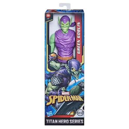 Marvel Titan Hero Series: Spiderman - Duende Verde 12 Pulgadas