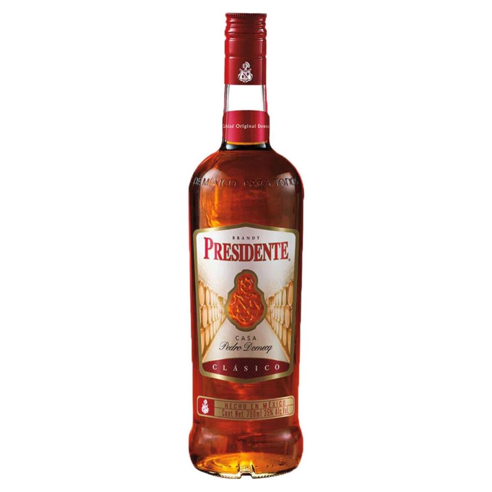 Pack de 4 Brandy Presidente Clasico 700 ml