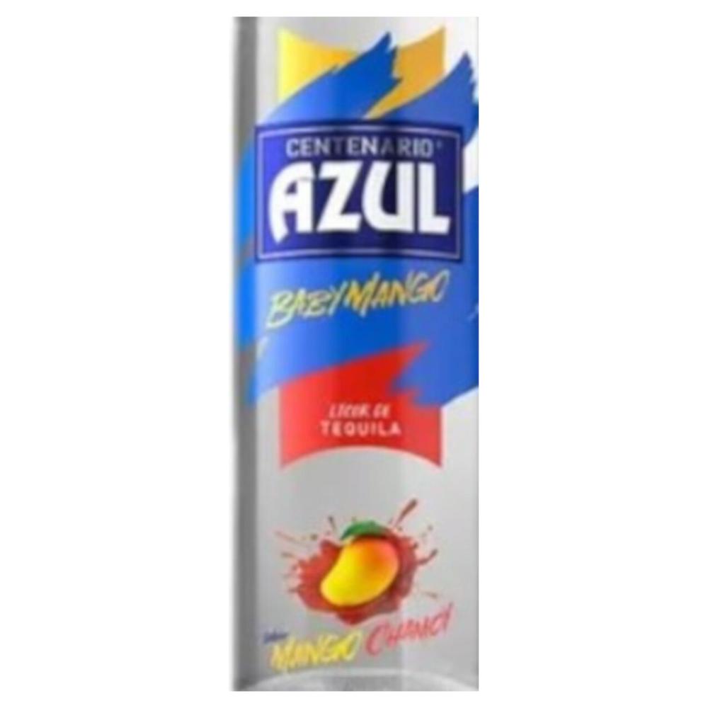 Pack de 12 Licor de Tequila Centenario Azul Baby Mango 700 ml