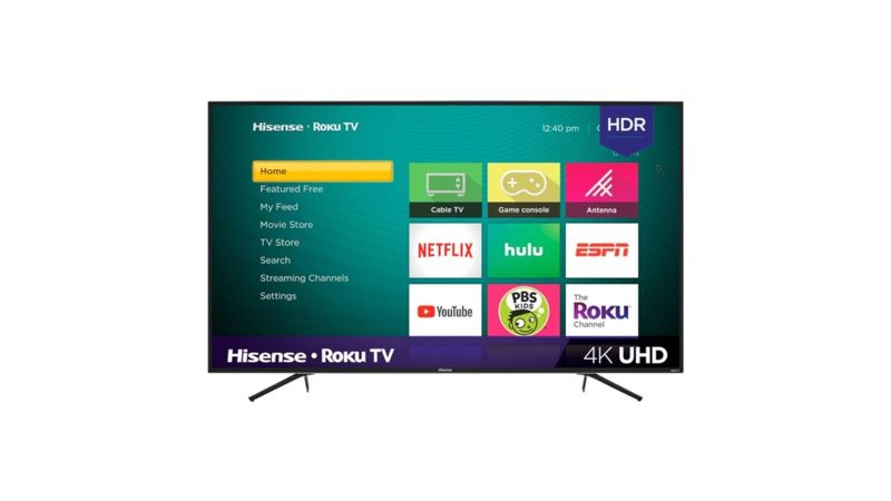 TV Hisense 43 Pulgadas 4K Ultra HD Smart TV LED 43R7G5 Reacondicionada