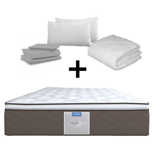 Colchon King Size Restonic Ortopédico Antiestres +Blancos