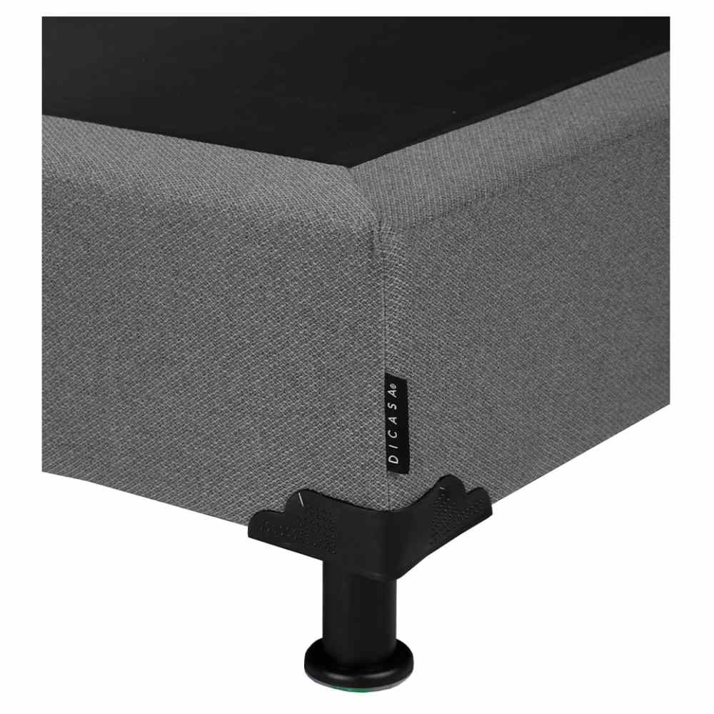 Box King Size Dicasa Orly Gris CZD