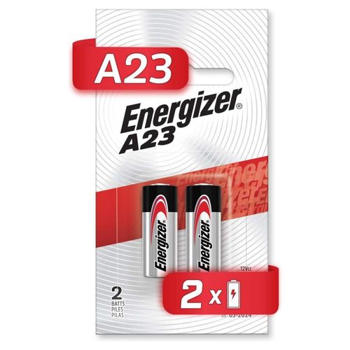 Pila Energizer Alcalina A23 Con 2 A23 12v Mn21 V23ga 23a