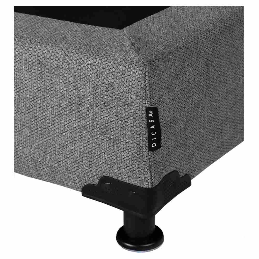 Box King Size Dicasa Rivo Gris CZD