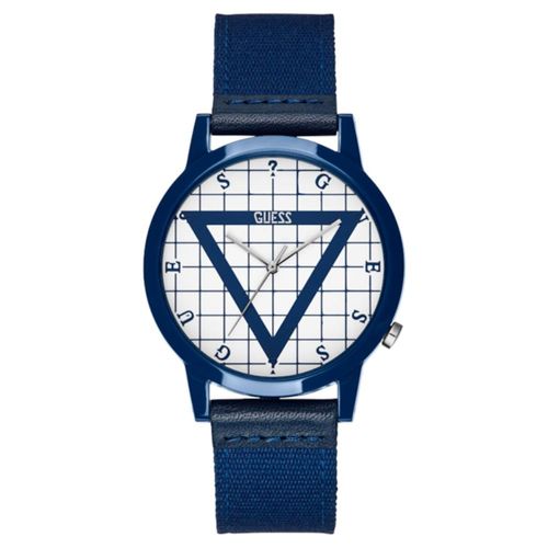 Reloj Guess Unisex Moda Lujo Estilo Azul V1047M2