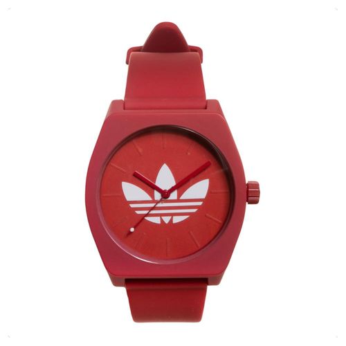 Reloj Adidas Unisex Moda Lujo Estilo Rojo Z103262