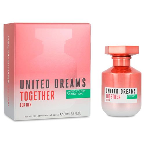 Benetton United Dreams Together 80Ml Her Edt Spray