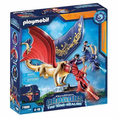 Playmobil Dragons: The Nine Realms - Wu y Wei con Jun 71080