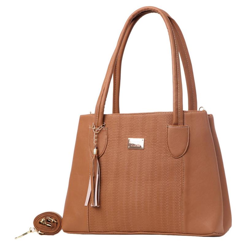 Bolsa Tote Casual FANA Paulina Marrón F-2948