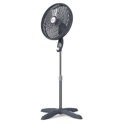 Ventilador Pie Vortex P180 Gris Oscuro 3 Aspas 18pulg 127v