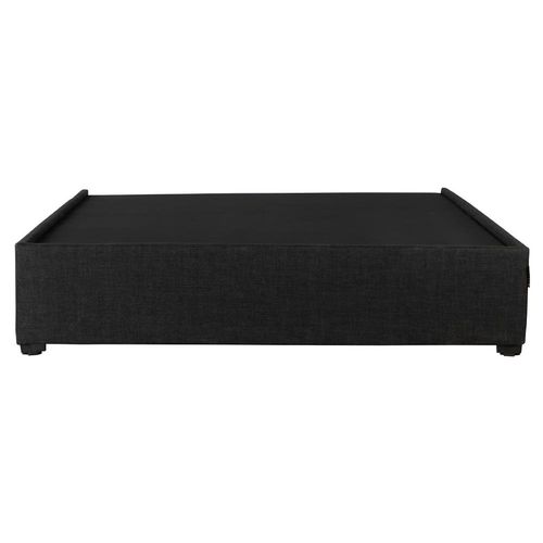 Base de Cama Individual Dicasa Belt Negro RGH