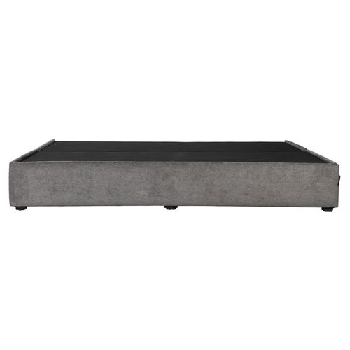 Base Cama King Size Dicasa Nizzo Gris Oscuro RGH