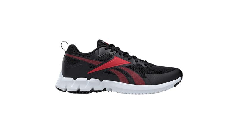 Zapatos reebok hotsell color negro rojo