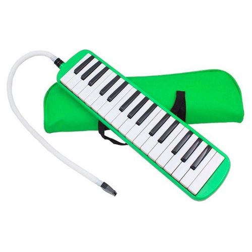 Melodica VERDE DE 32 Teclas Estuche DE TELA