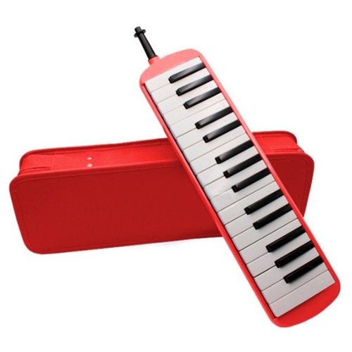 Melodica ROJA DE 32 Teclas Estuche RIGIDO