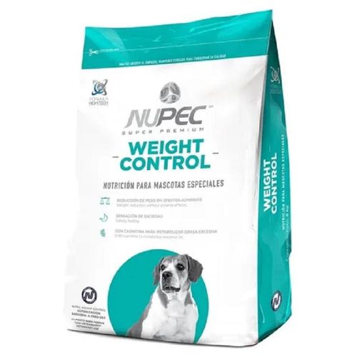 2kg Nupec Alimento Perro Croqueta Control Peso Raza Grande