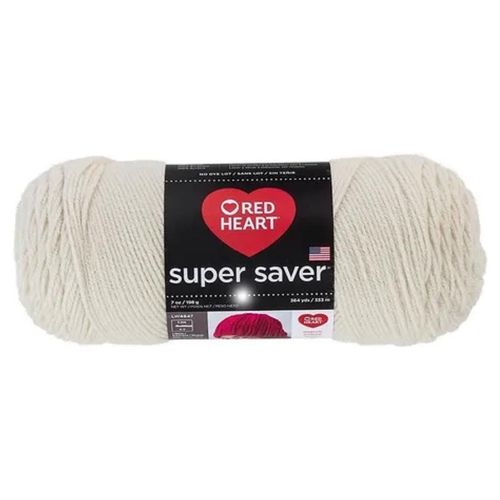 Estambre Acrílico Liso Super Saver Red Heart Coats Aran