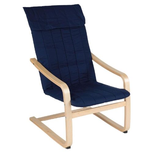 Silla Flex Sofa Moderno Sillon Exterior Mueble Jardin Patio Azul