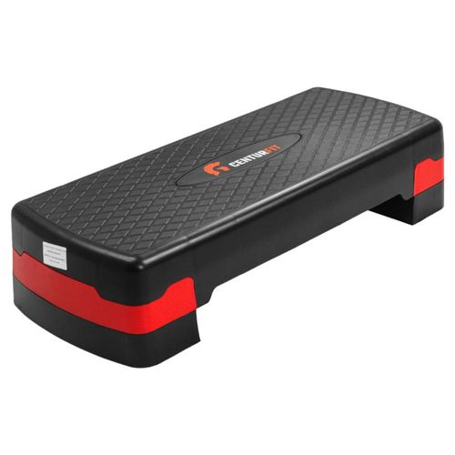 Step Banco Aerobics Fitness Crosfit 9.5 A 15 Cm Ajustable Rojo