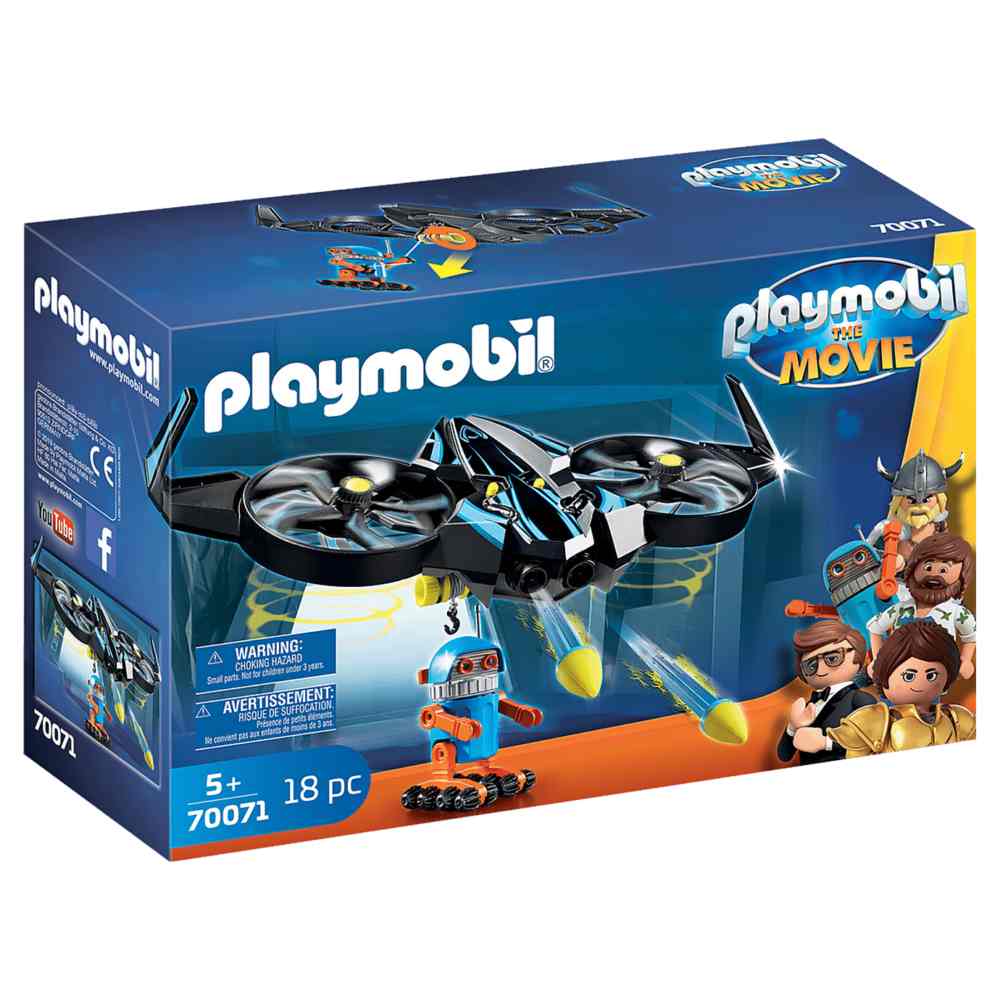 Playmobil The Movie: Robotitron con Dron 70071