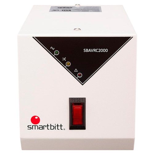 Regulador De Voltaje SMARTBITT 2000VA 1200W 1 Contacto SBAVRC2000