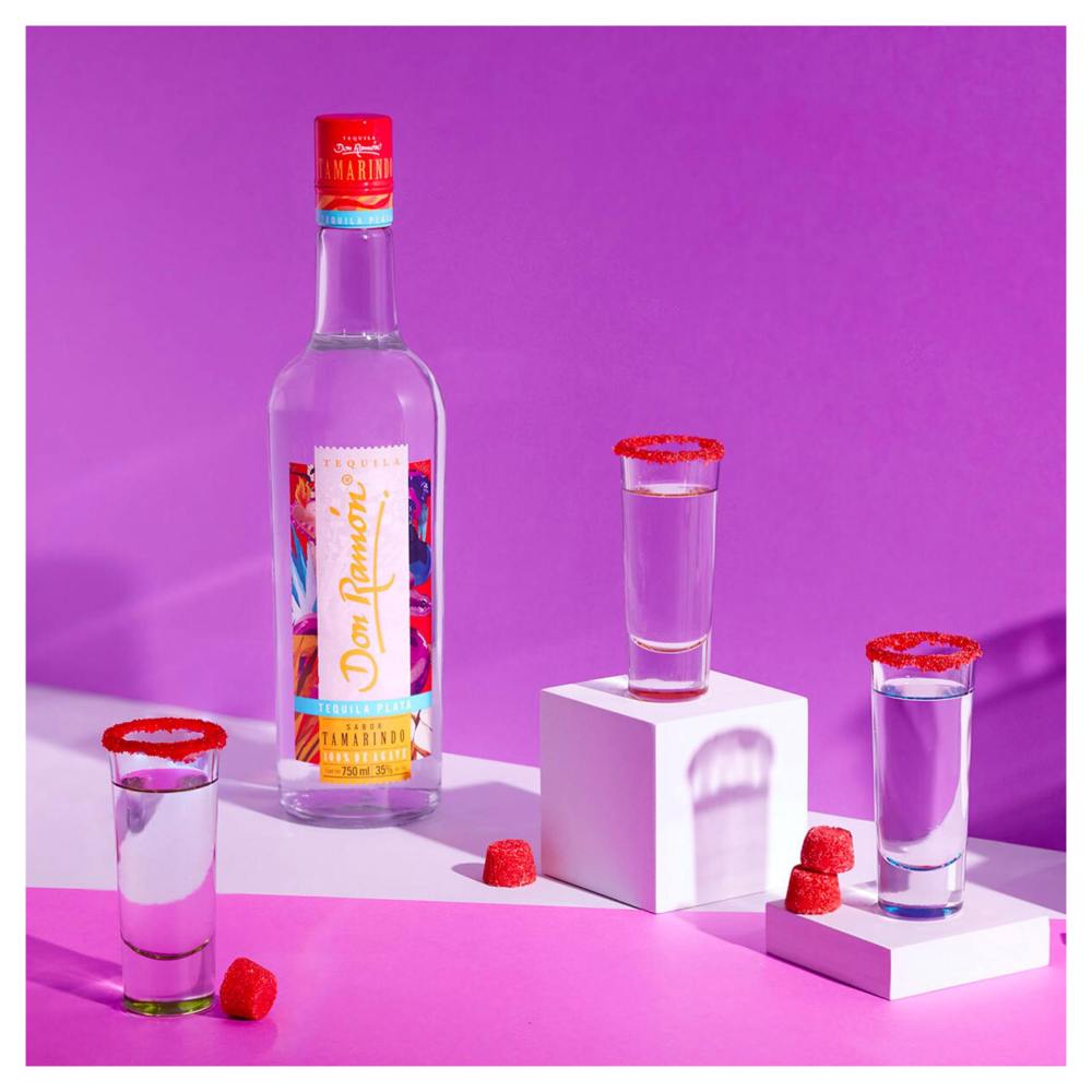 Pack de 6 Tequila Don Ramón Plata Sabor Tamarindo de 750 ml