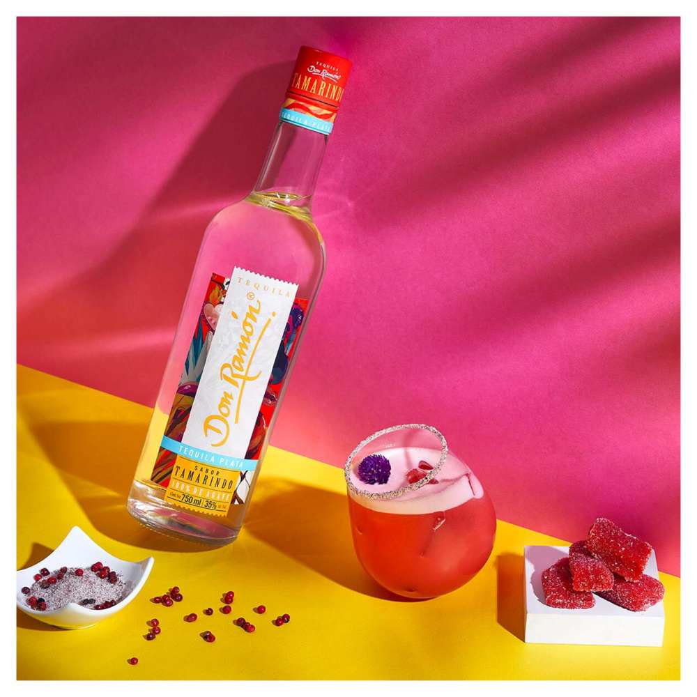 Pack de 6 Tequila Don Ramón Plata Sabor Tamarindo de 750 ml