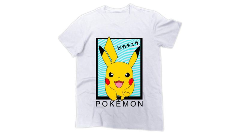 Playera pikachu online niño