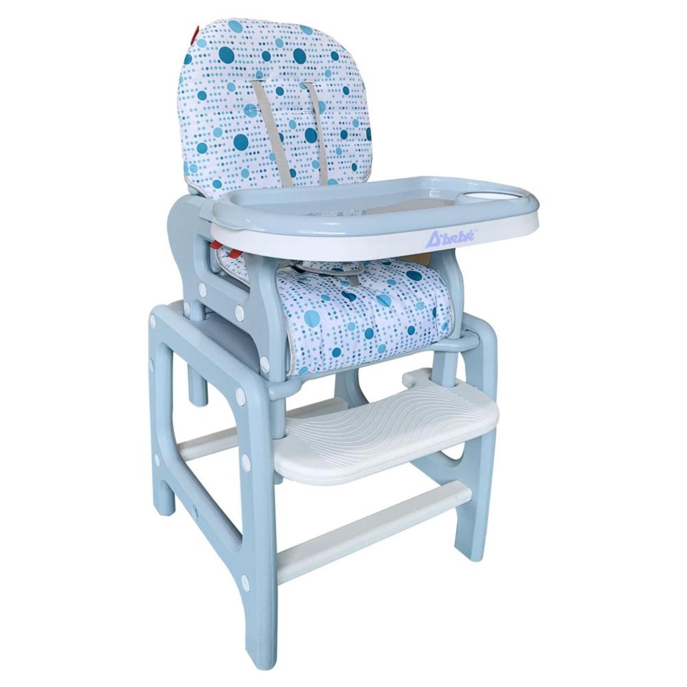 Silla Periquera Alta Bebe 4 En 1 Reforzada Mesa Actividades