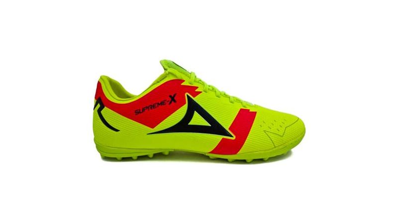 Tenis Pirma Futbol Rapido Turf Hombre 3045 Amarillo Rojo