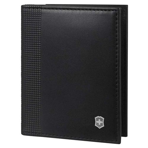 TARJERTERO/BILLETERA DE PIEL NEGRA ALTIUS ALOX BI-FOLD VICTORINOX