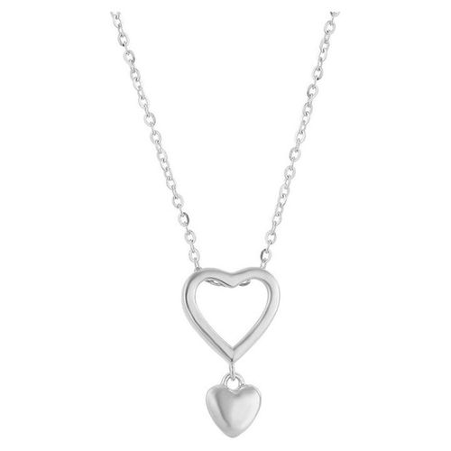 Collar Corazón Plata Italiana Ley .925 Regalo Amor