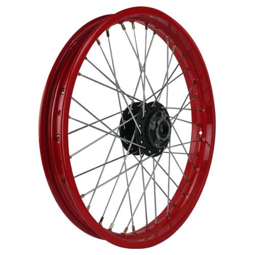 Rin Delantero Con Rayos 1.85 X 19 Rojo Italika Dm 150 Roja (18-19)