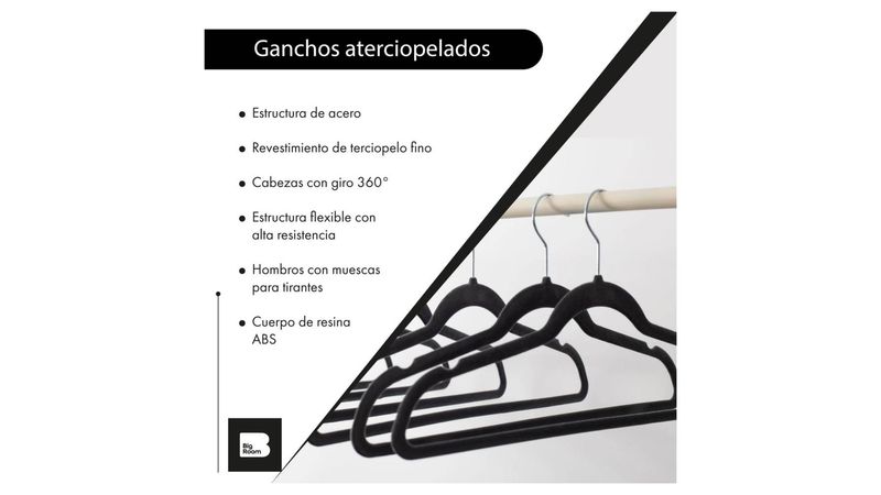 Ganchos de ropa online costco