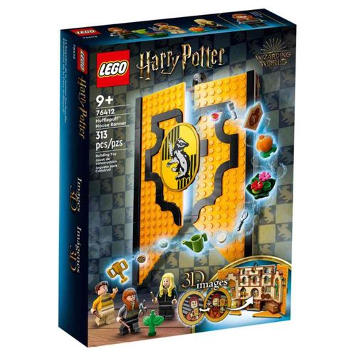 LEGO Harry Potter Estandarte de la Casa Hufflepuff 76412