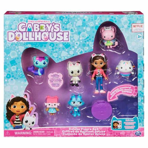 Gabbys Dollhouse: Set De Figuras Deluxe
