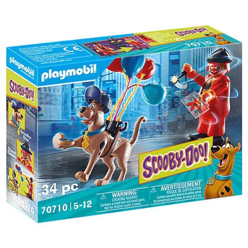 Playmobil Scooby Doo: Aventura Con Payaso Fantasma 70710