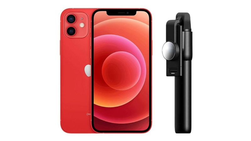 Celular iPhone 13 Mini Reacondicionado 128gb color Rojo más Cargador  Inalámbrico