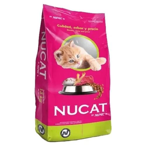 Nucat By Nupec 900 Gr Alimento Croqueta Gato