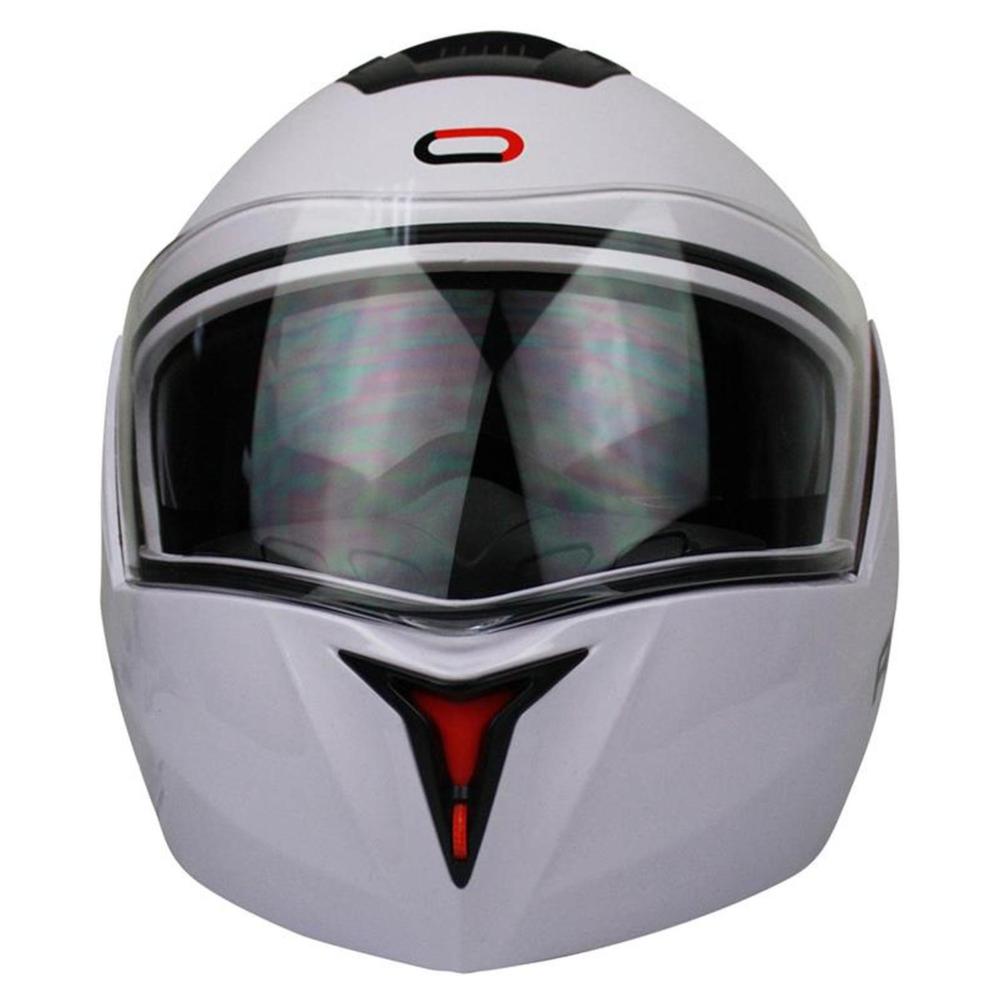 Casco roda best sale abatible blanco