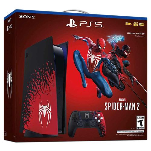 Consola Playstation 5 SSD 825 GB Marvel Spider-Man 2 Edición Limitada