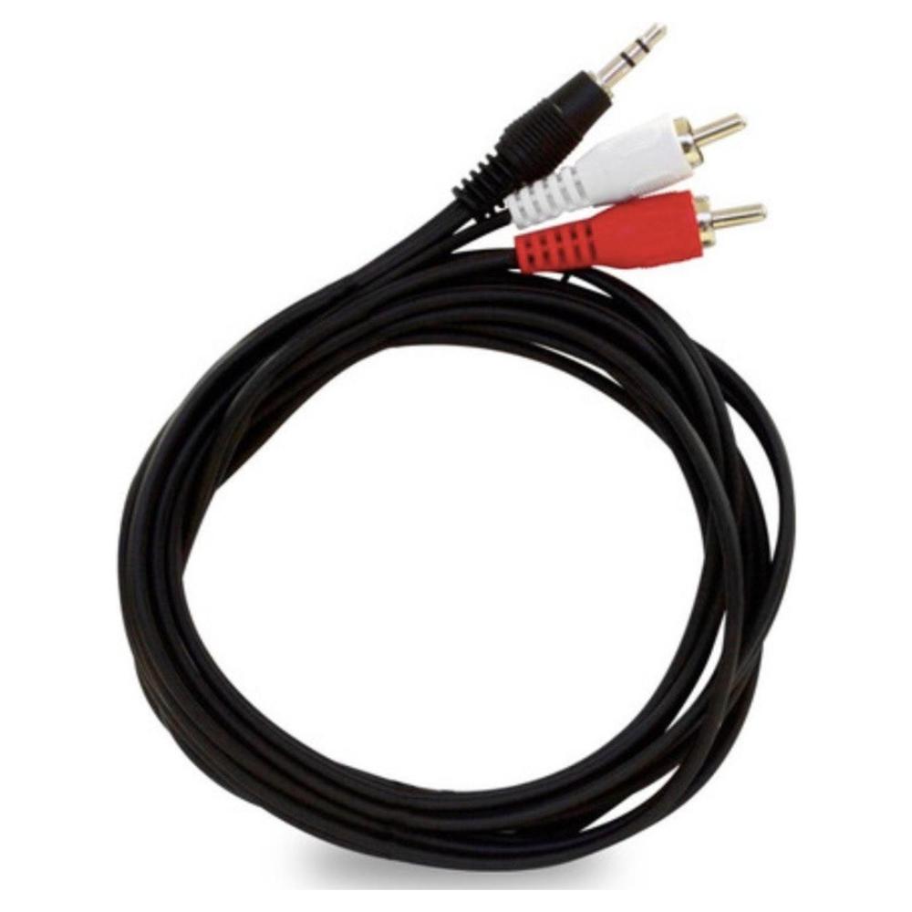 Cable Rca 3 Plug Macho A Macho Audio Y Video 3.6m
