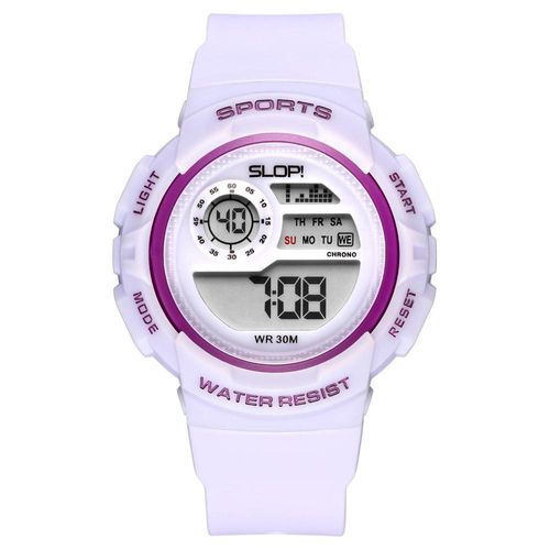 Reloj Slop Deportivo Morado SW2109L6 De Plástico Para Niña