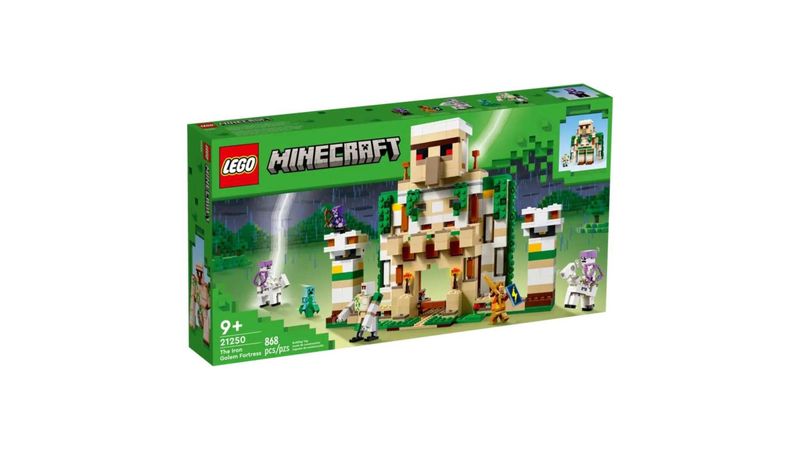 Set de Juego LEGO Minecraft La Fortaleza del Golem de Hierro 21250