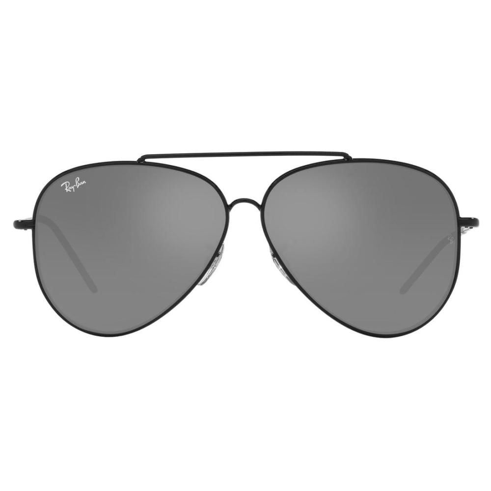 Lentes De Sol Ray Ban Aviator Reverse Plateado 