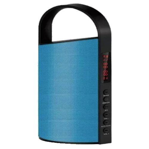 Bocina Portátil Con Bluetooth Azul