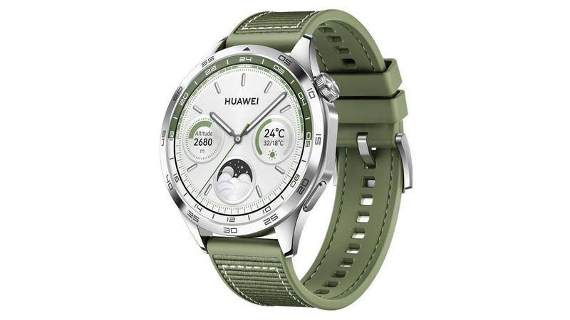 HUAWEI Watch GT4 (GPS) (Garantía en México) Smartwatch 46mm Verde